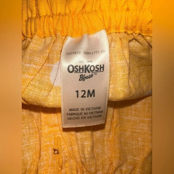 🆕 Oshkosh B'Gosh - Polka Dot Dress Size 12m - Picture 3 of 7